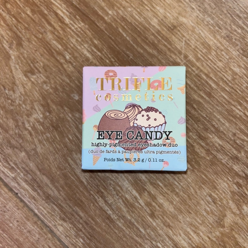 NWT trifle cosmetics eye candy highly pigmented eye shadow duo